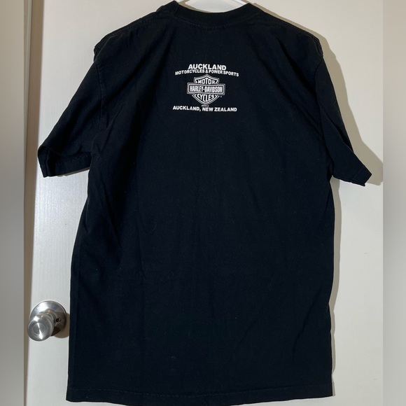Harley Davidson Official Auckland, New Zeland Large T Shirt - Picture 3 of 4